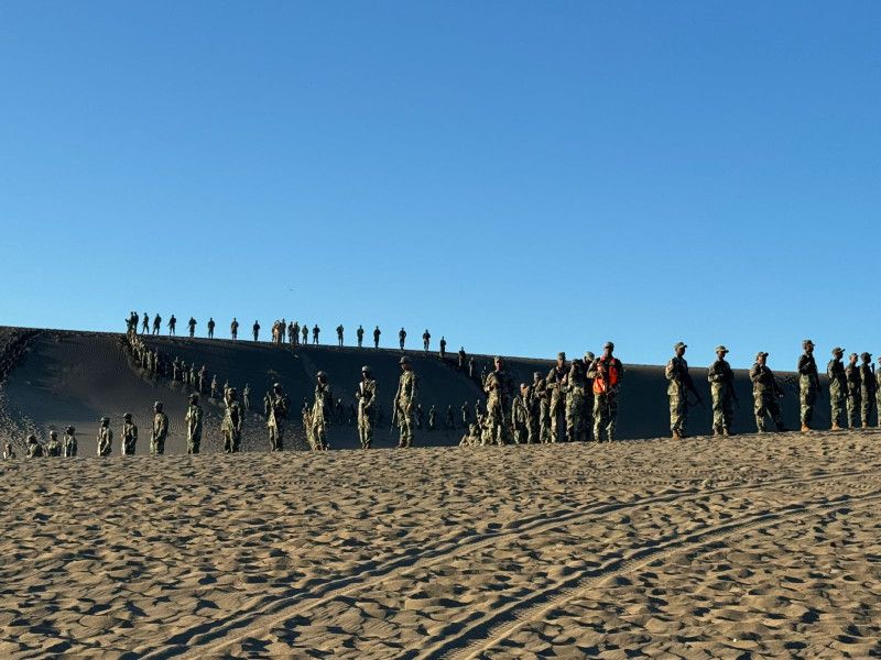 Las Dunas de Baní bajo fuerte patrullaje de la Armada