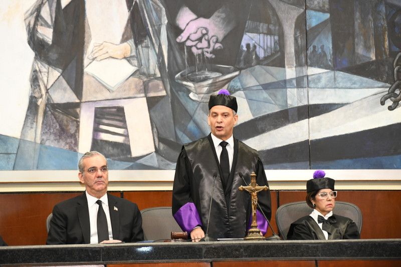 Presidente SCJ afirma que la justicia no se doblega ni responde a intereses ajenos