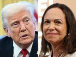 Machado entregó la medalla del Nobel de la Paz a Trump, que alaba un “gesto maravilloso”