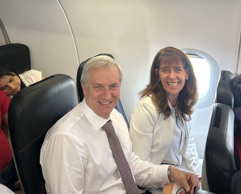 El presidente electo de Chile sale de Republica Dominicana tras suspensión de vuelo