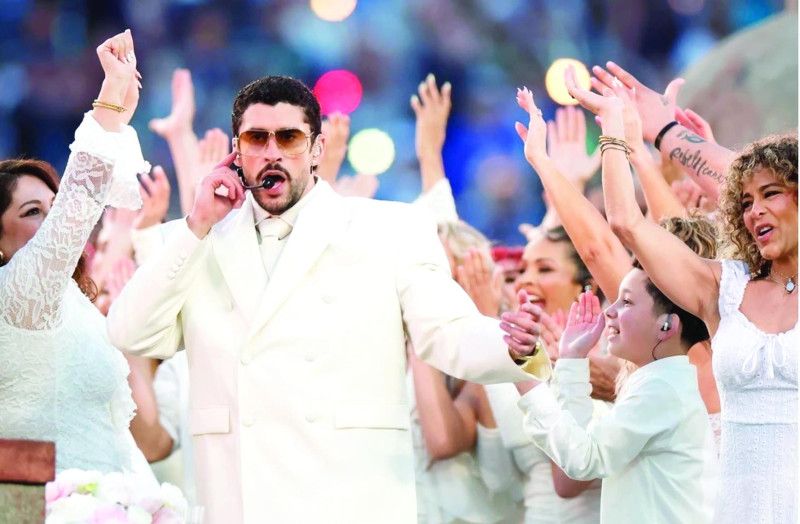 Show de medio tiempo de Bad Bunny no fue el más visto; audiencia fue de 128.2 millones de espectadores