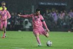 Leonel Messi anota su gol número 900 en una dura eliminación de Miami en Concachampions