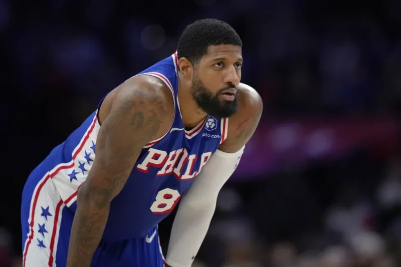 George vuelve con los 76ers tras suspensión por dopaje y apunta a la postemporada George vuelve con los 76ers tras suspensión por dopaje y apunta a la postemporada