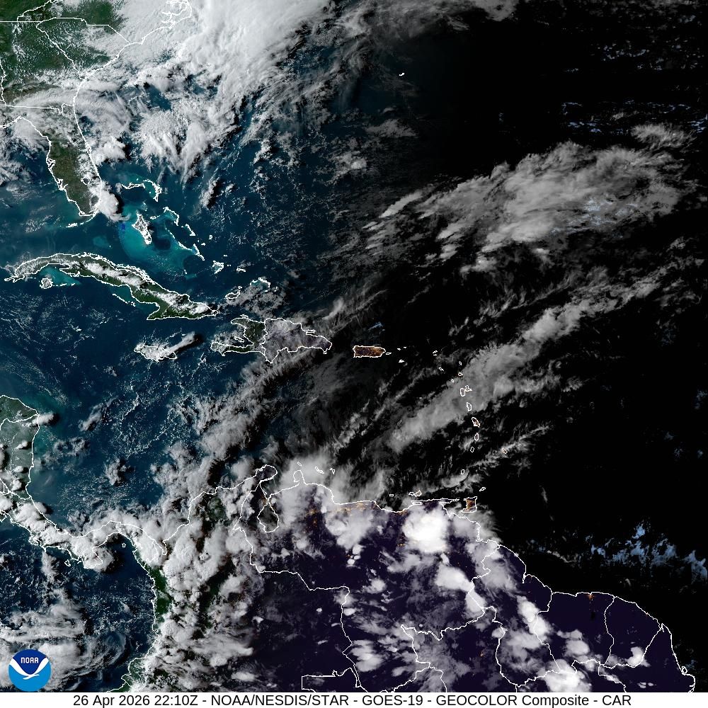 Vaguada provocará aguaceros en varias provincias este lunes en inicio de semana laboral
