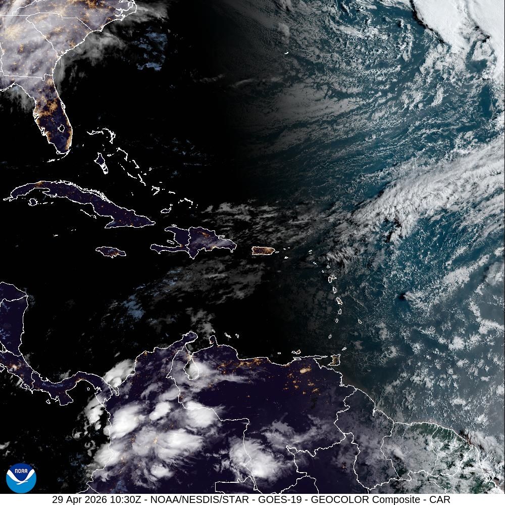 Indomet prevé fuertes lluvias este miércoles en gran parte del país