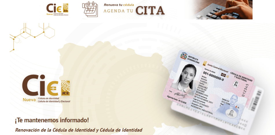 JCE habilita página de citas para solicitar nueva cédula