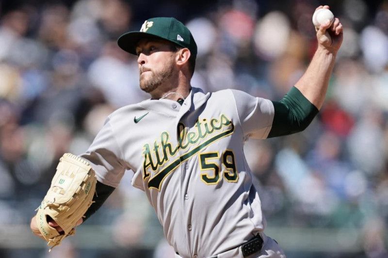 Jeffrey Springs lleva juego sin hits al séptimo y Oakland blanquea 1-0 a Yankees