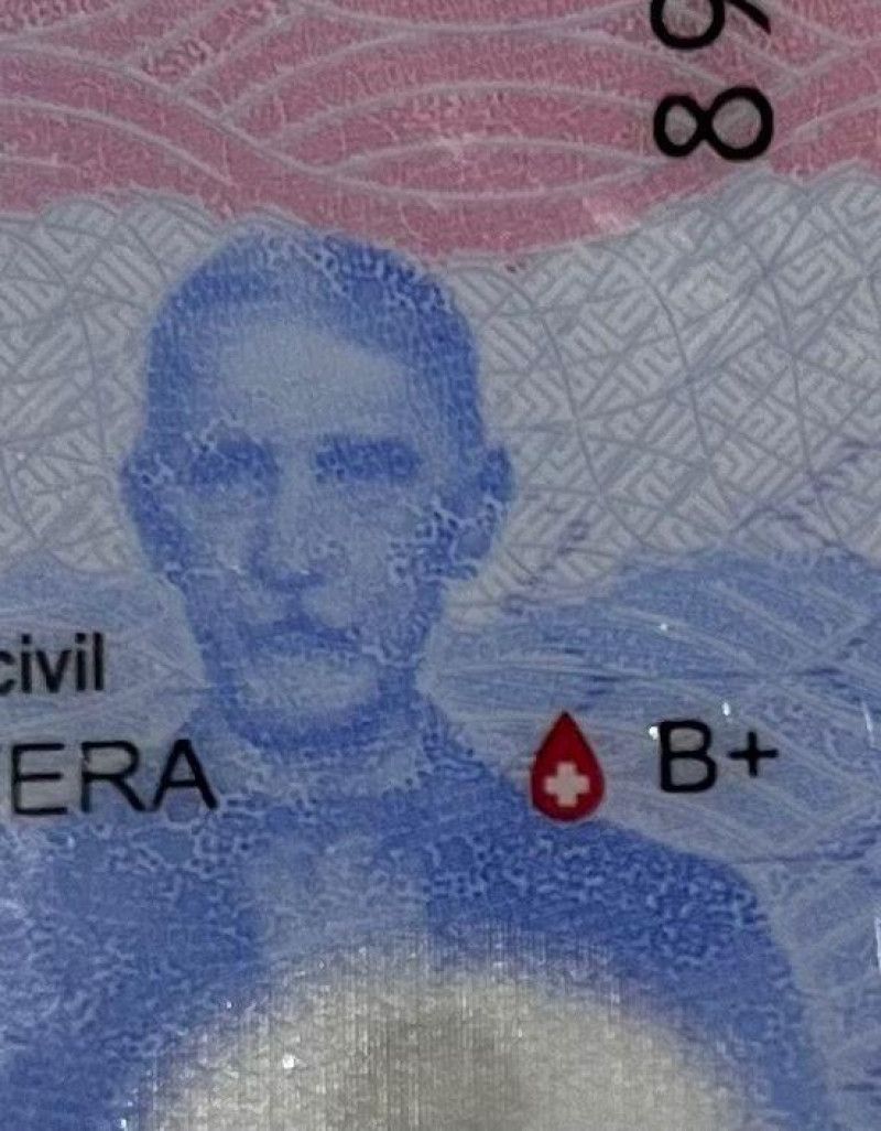 ¿Qué significa la gota de sangre en la nueva cédula de identidad?