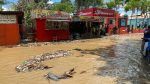 Desbordamiento del Yaque del Norte pone en alerta roja a Castañuelas