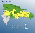 COE mantiene 26 provincias en alerta por lluvias