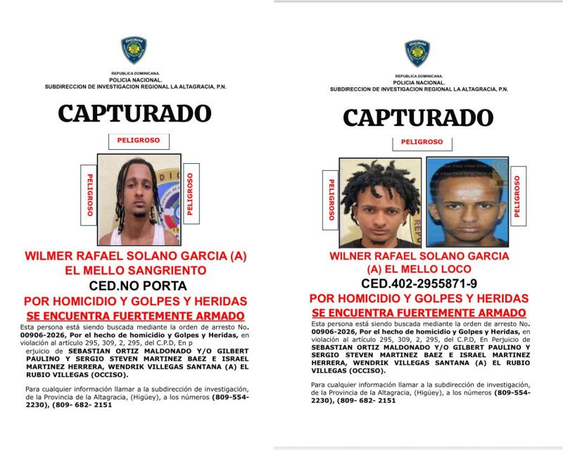 Llegan deportados desde Puerto Rico los hermanos “El Mello Loco” y “El Mello Sangriento”, vinculados al asalto a joyería