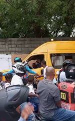 Detienen a motoconchistas que atacaron a conductor del TRAE