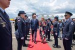 Presidente Abinader llega a Costa Rica para participar en actos de transmisión de mando presidencial de Laura Fernández
