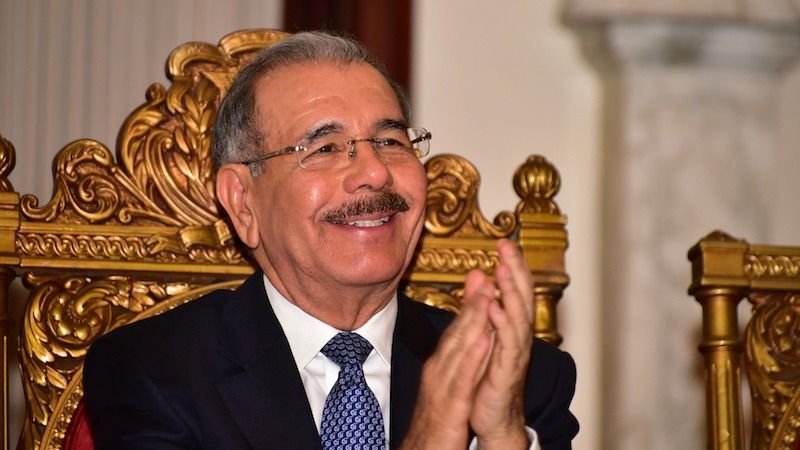 El expresidente Danilo Medina.