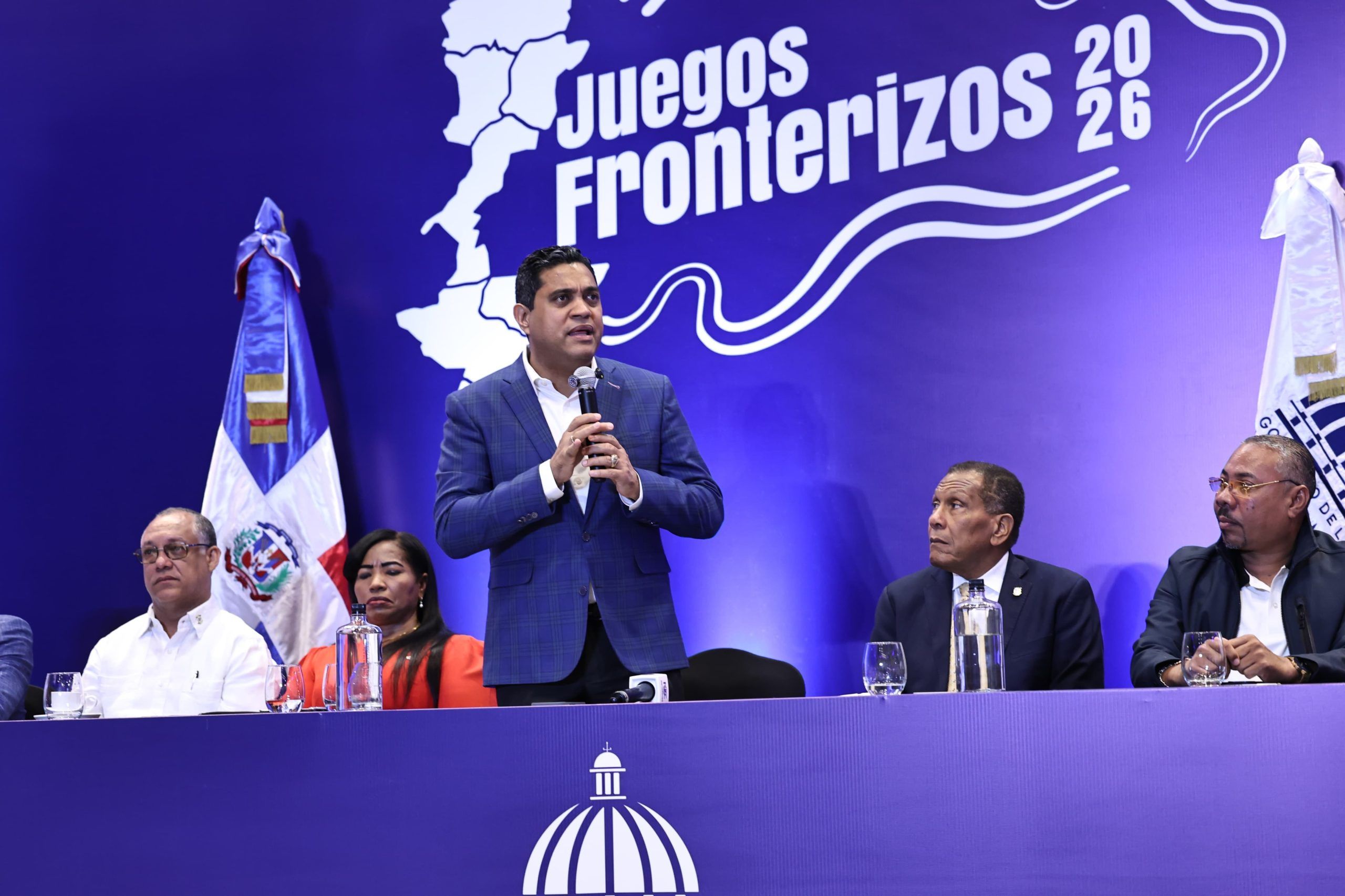 Ministro Kelvin Cruz anuncia los Juegos Deportivos Fronterizos Ministro Kelvin Cruz anuncia los Juegos Deportivos Fronterizos