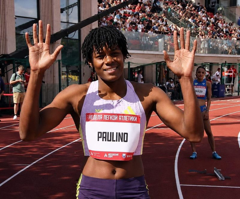 Marileidy Paulino comienza Liga Diamante ganando fácil y rompiendo otro récord Marileidy Paulino comienza Liga Diamante ganando fácil y rompiendo otro récord
