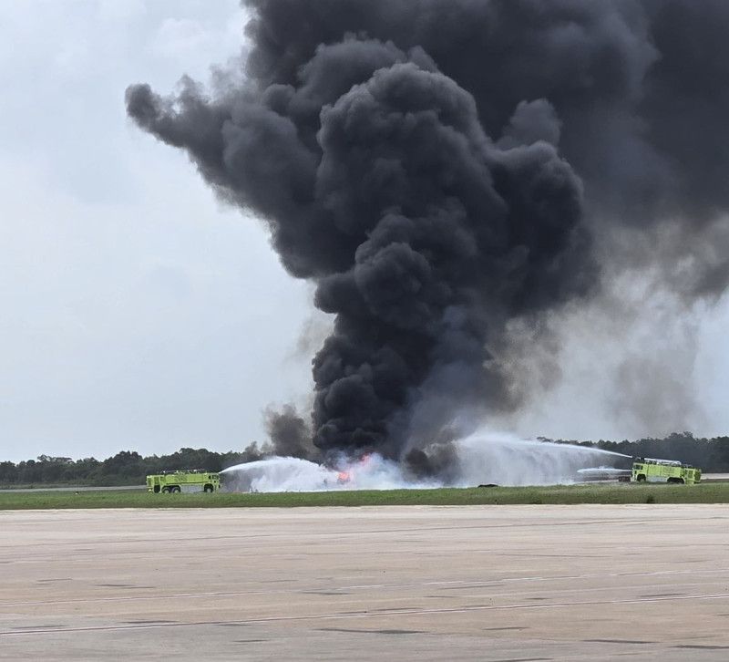 Mueren piloto y copiloto de aeronave que se estrelló en La Romana y que iba hacia Texas