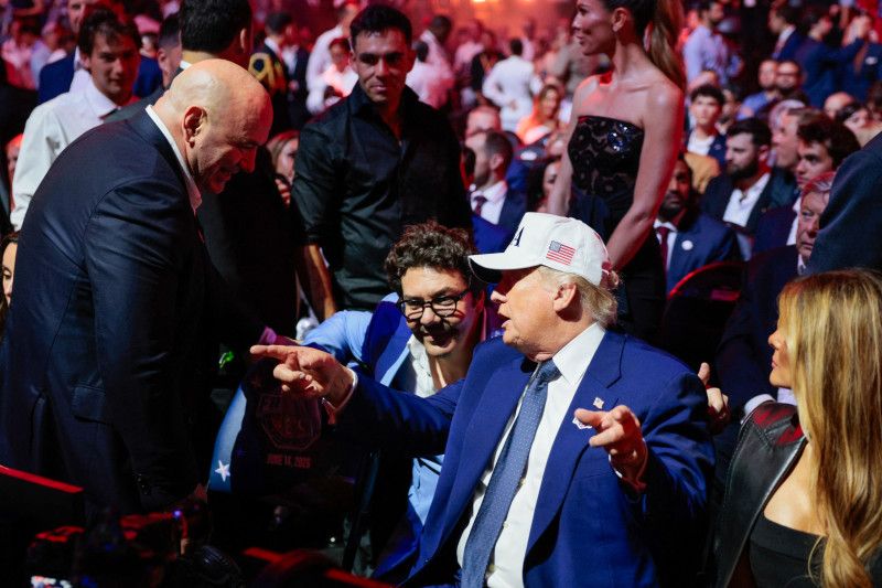 Trump celebró sus 80 años con inédita velada de artes marciales Trump celebró sus 80 años con inédita velada de artes marciales