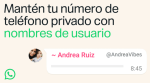 Nombres de usuario de WhatsApp: La nueva función que debes reservar YA