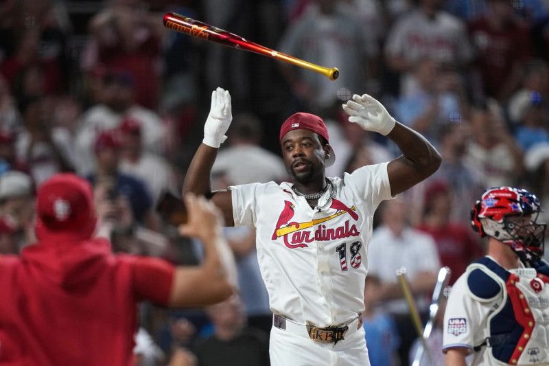 Jordan Walker le arruina la fiesta a Kyle Schwarber y gana el Home Run Derby.