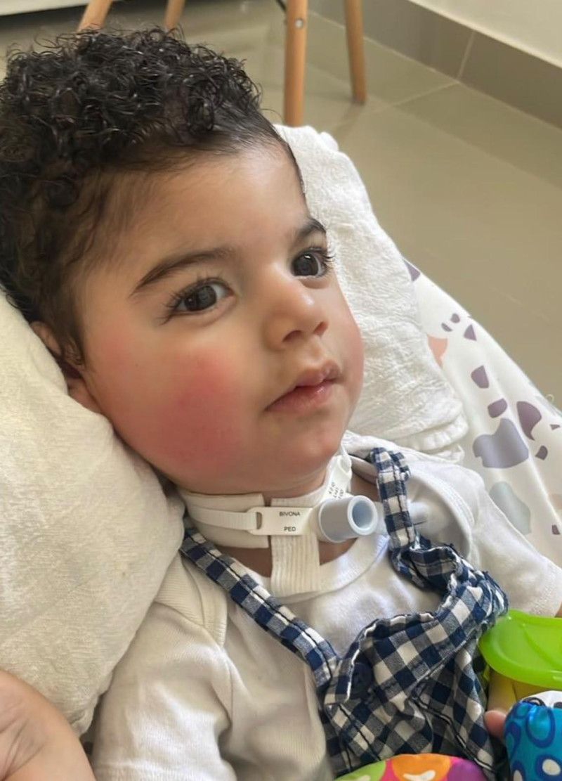 Dayron recibe primera dosis del medicamento para la atrofia muscular Dayron recibe primera dosis del medicamento para la atrofia muscular