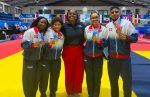 ¡Ahí están las medallas del judo!