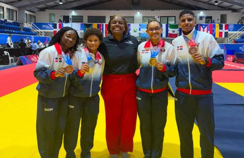 ¡Ahí están las medallas del judo!