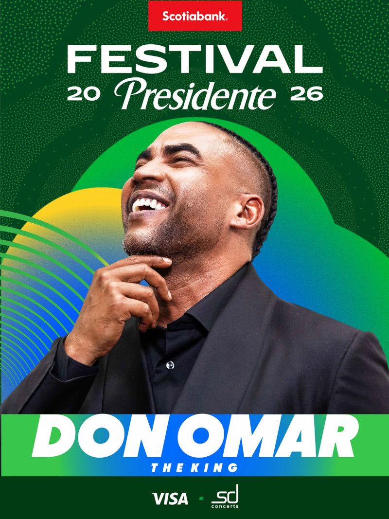 Don Omar es el primer artista confirmado para el Festival Presidente
