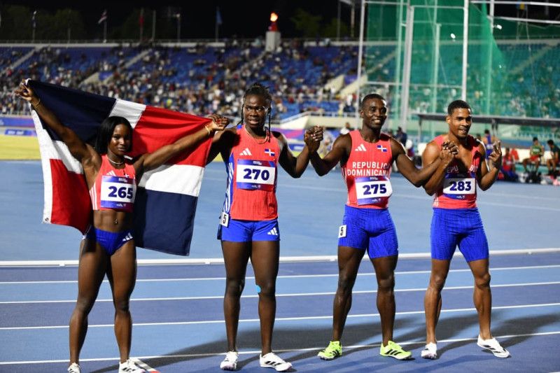 República Dominicana recupera el oro en el relevo 4×100 mixtos tras revisión oficial