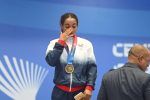 Dahiana Ortiz ganó oro aun lesionada, patentizando el espíritu de resiliencia