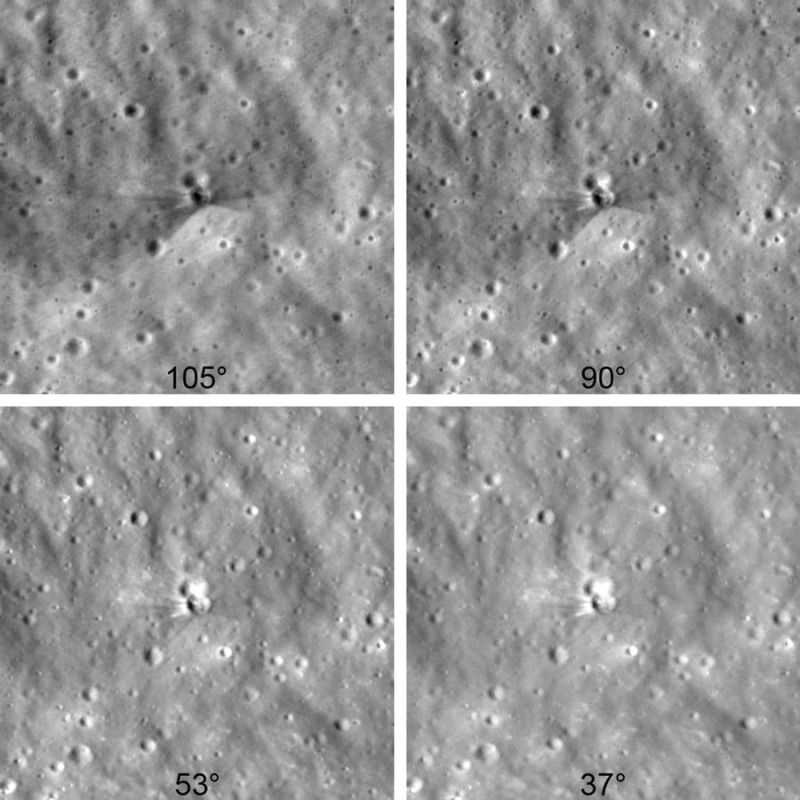 La NASA muestra el cráter causado por impacto de restos de una nave de SpaceX en la Luna La NASA muestra el cráter causado por impacto de restos de una nave de SpaceX en la Luna