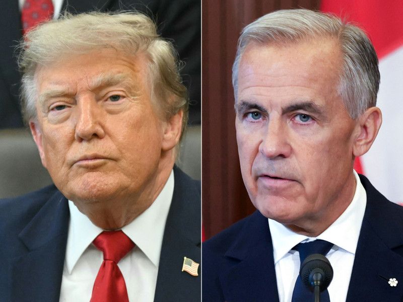 Trump ataca a Mark Carney y asegura que “jamás interferiría” con los canadienses que hablan francés