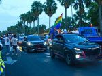 Celebran con banderas, bailes y colores la decimonovena Caravana del Orgullo LGBTIQ+