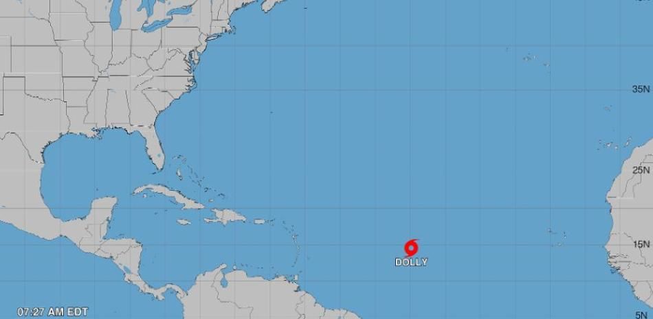 ¿Cuándo se esperan los efectos de Dolly en República Dominicana? ¿Cuándo se esperan los efectos de Dolly en República Dominicana?