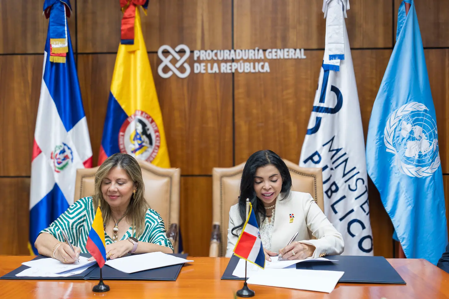 RD y Colombia unen fiscales contra redes criminales transnacionales
