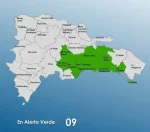 COE coloca nueve demarcaciones en alerta verde por lluvias