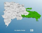 COE coloca ocho demarcaciones en alerta verde por onda tropical