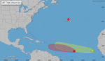 Tormenta tropical Cristóbal se forma en el Atlántico y avanza hacia el este