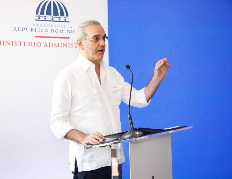 Abinader: “Yo he terminado obras de otros Gobiernos”