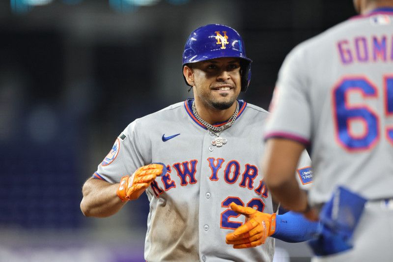 Christopher Morel conecta su primer jonrón del año en partido que los Mets ganaron 15-14 a Marlins