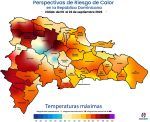 ¡Sigue el calor extremo! la NOAA y el Indomet prevé 37 grados hasta el 22 de este mes