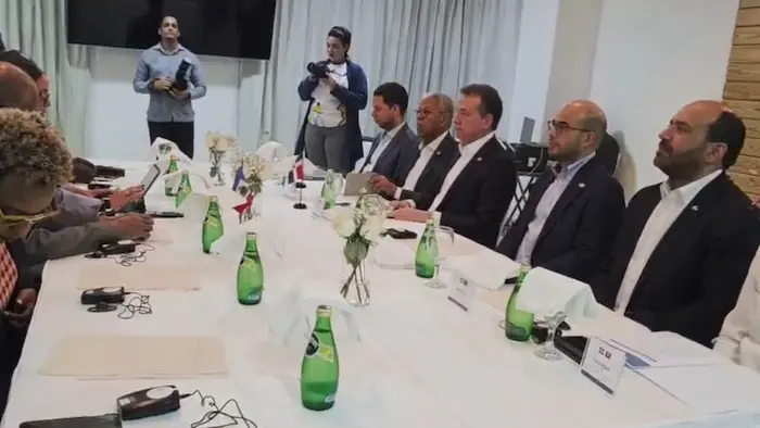 Cancilleres de República Dominicana y Haití sostienen encuentro bilateral fronterizo