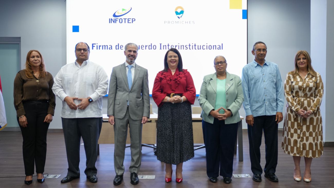 Infotep y Promiches acuerdan formar talento humano para impulsar desarrollo turístico de Miches Infotep y Promiches acuerdan formar talento humano para impulsar desarrollo turístico de Miches