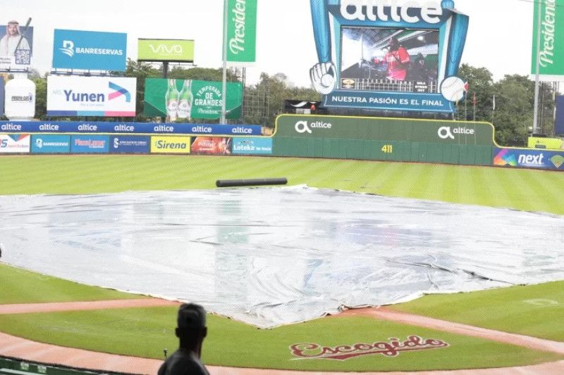 LIDOM pospone partidos en Santo Domingo y San Pedro de Macorís por mal tiempo