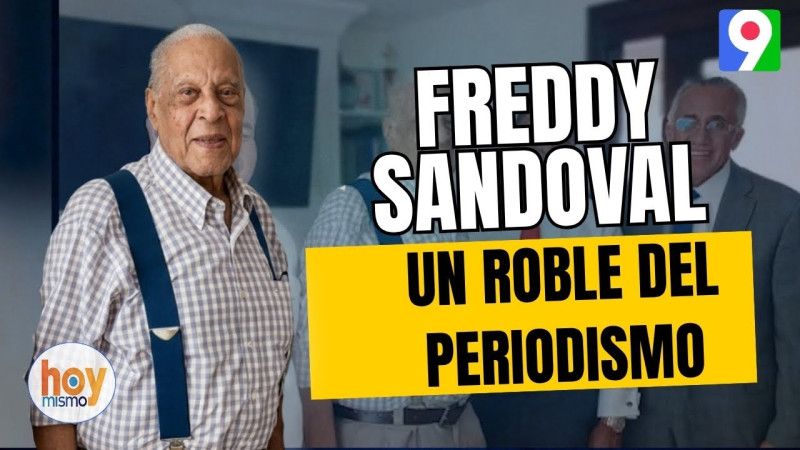 Freddy Sandoval es recordado como un gran maestro y roble de la prensa dominicana