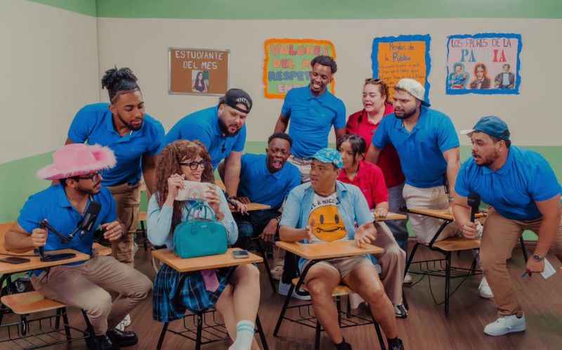“La Pública”: Los Novel Poppys dan clases en el humor dominicano