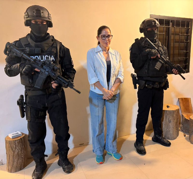 Policía de Ecuador detiene a la excandidata presidencial del correísmo Luisa González