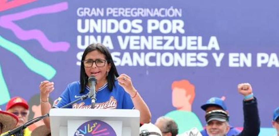 Delcy exige que Londres devuelva las reservas de oro venezolano