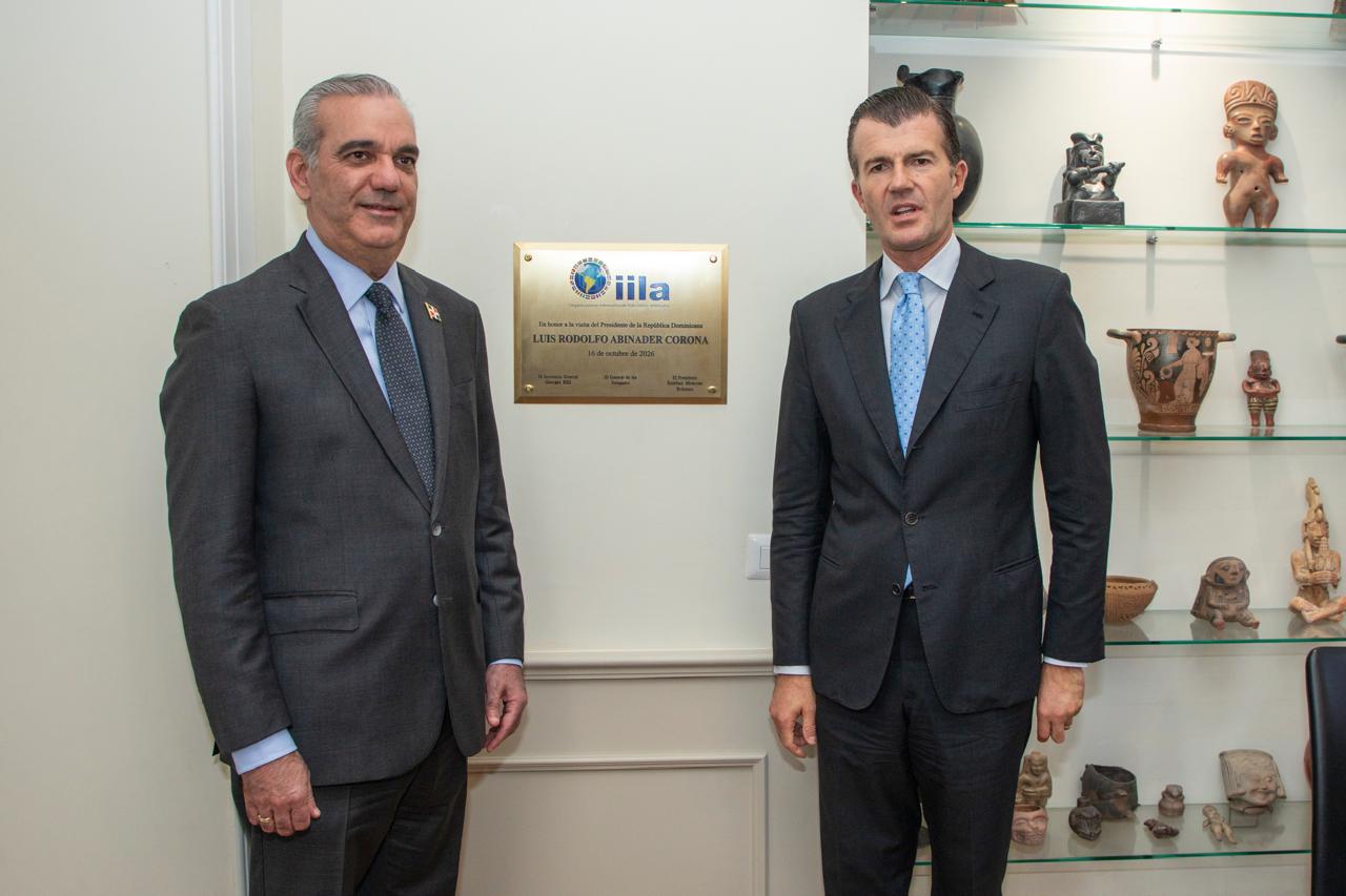 Secretario general del IILA destaca el papel del presidente Abinader en el fortalecimiento de la cooperación entre Italia y RD