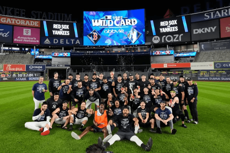 Yankees se enfocan en Rays en serie divisional tras vapulear a Boston sin Judge